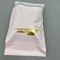 Sacs d'expédition roses personnalisés avec logo imprimé, sacs d'emballage pour courrier, pochettes polyéthylène, sacs d'expédition écologiques