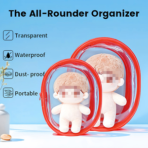 Fabricants de sacs en plastique pour vêtements, sacs cadeaux en PVC avec fermeture éclair, sacs en PVC imperméables avec fermeture éclair pour cosmétiques - Product Image 6