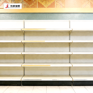 Estanterías Metálicas de <span class=keywords><strong>Pared</strong></span> para Supermercados, Fabricadas por Jiushun, con Certificación CE, de Una Sola Cara, para Exhibición en <span class=keywords><strong>Pared</strong></span> - Product Image 4