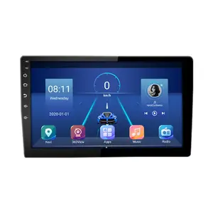 Универсальный 2 din 7 9 10 дюймов Интеллектуальный андроид автомобильный DVD-плеер IPS Wi-Fi автомобильный радиоприемник встроенный GPS автомобильный стерео