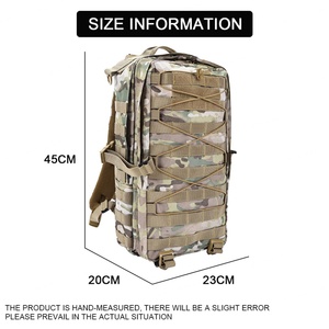 Mochila Táctica de 30L para Deportes al Aire Libre, Material Oxford 600D Resistente a Desgarros y Agua, para Camping y Caza - Product Image 6