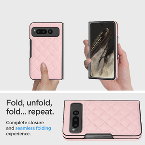 Pour étui en cuir Pixel Fold Soft TPU pliable coque arrière de téléphone pour Google Pixel Fold - Product Image 5
