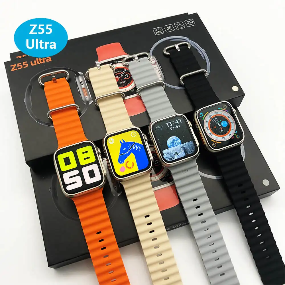 2022 Hot products Series 8 Z55 Ultra Smartwatch BT Call heart rate monitor N8 T900 X8 GS8 T800 KD99 TW8 hw8 Ultra Smart watch