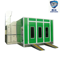 Cabine de peinture électrique industrielle Xinyuan - Cabine de peinture automobile professionnelle avec affichage de la température 18KW 80C