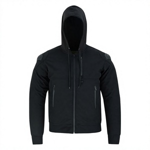 Premium Quality % Polyester Heavy Duty Motorcycle Textile Zip Hoodie CE Approved <b>Protectors</b> Windproof Breathable Plus Size - Product Image 1
