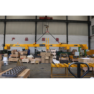 Equipo de manipulación de chapa de 1-50 toneladas Elevador de placa magnética electro permanente con haz telescópico - Product Image 4