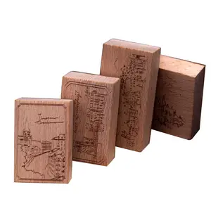 Manufacturer custom wooden rubber stamps delicate journaling seal for girls