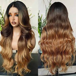 Perruque en dentelle transparente en cheveux naturels brésiliens, couleur naturelle, non traités, sans colle - Product Image 1