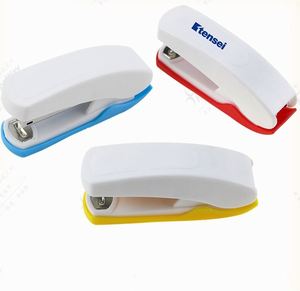 Mini grapadora de PVC con logo personalizado impreso - Set de colores variados para útiles escolares - Product Image 2