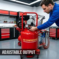 Compresseur d'air portable à piston TAHU, petit modèle industriel vertical 70L 2HP, pression 0,8Mpa, 220V, pour atelier