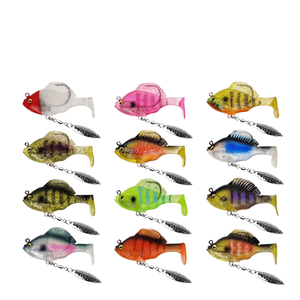 เหยื่อตกปลา10g14g ตัวทีหางยาวกันห้อย - Product Image 1