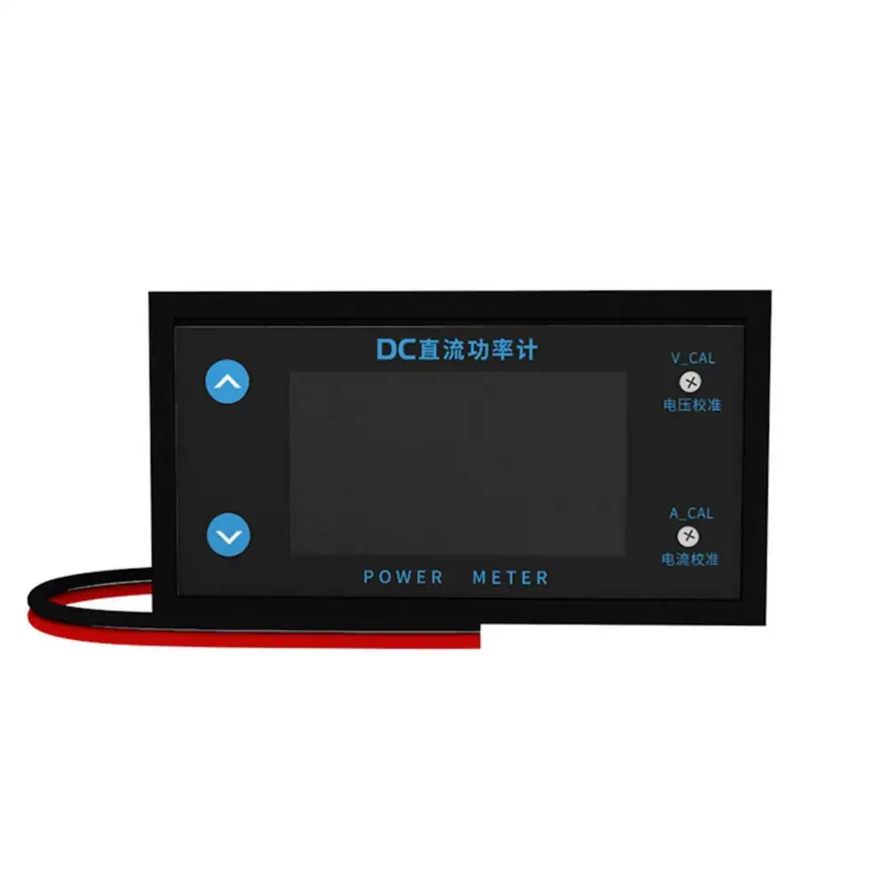 Dc 0-200V phạm vi 10A LCD 4-bit Độ chính xác cao tùy chọn điện áp hiện tại điện năng lượng Meter kỹ thuật số vôn kế Ampe kế