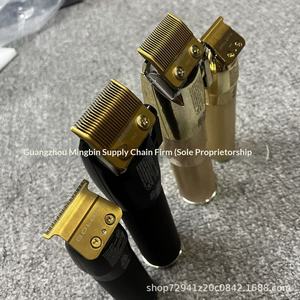 Exclusivement pour les modèles transfrontaliers : Accessoires de tondeuse à cheveux <span class=keywords><strong>Babyliss</strong></span> en alliage de titane sculpté pour logo - Product Image 5