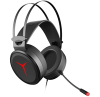Untuk Lenovo Legion Start Y360 Headset Gaming berkabel dengan mikrofon sensitif desain ergonomis baru disegel