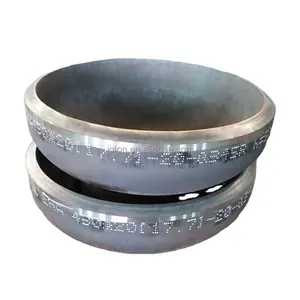 Extremo de tanque de platos de acero al carbono de fábrica especializada/cabezal de tubería/cabezales de recipiente a presión