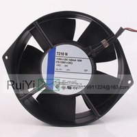 Ventilateur centrifuge de refroidissement 7210N à haut débit d'air, 110V DC, 145mA, 16W, 150x150x55MM, 15CM, 15055, pour machines-outils et transport ferroviaire