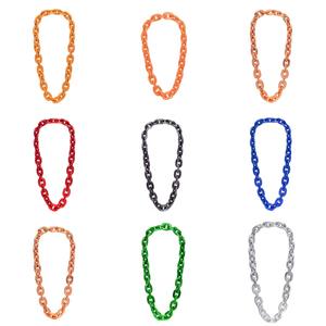 Chaîne à maillons en acrylique électroplaqué UV U.S American NFL DIY Collier d'équipe de style Hip Hop Grande chaîne - Product Image 4