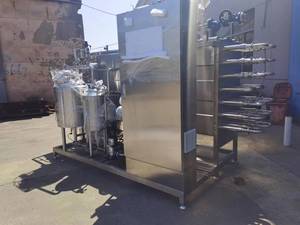 Nguồn nhà máy 1000L/h UHT hình ống tiệt trùng máy cho nước ép trái cây & sữa chua bơm như thành phần cốt lõi - Product Image 2