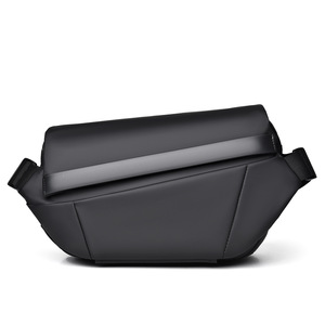 New Trendy Men's <b>Crossbody</b> <b>Bag</b> <b>Large</b> Waterproof Chest <b>Bag</b> For Everyday Commute Solid Color Winter 2023 - Product Image 2