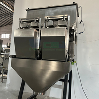 Peseuse linéaire à 2 têtes, balance automatique, machine d'emballage linéaire de sucre de riz