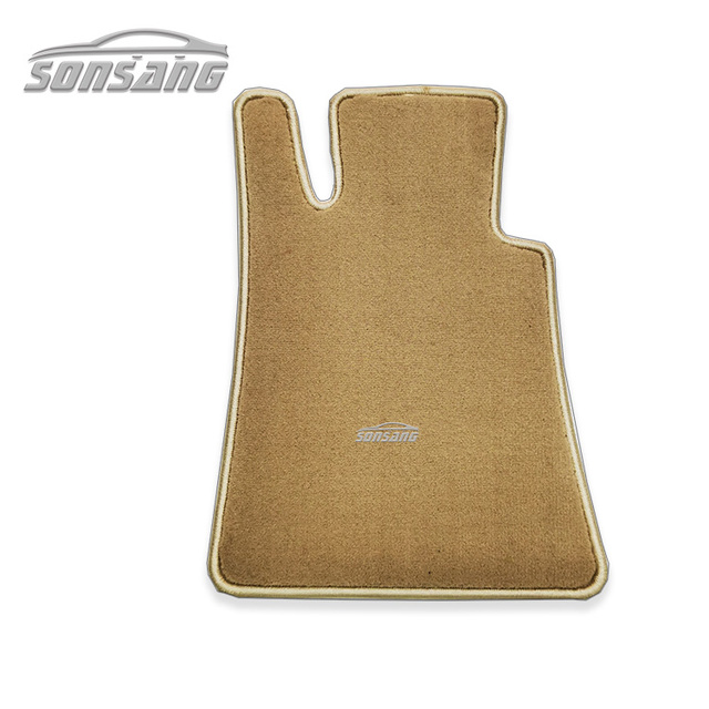 Custom LOGO Auto Accessories PVC Flocking General Floor Mat Wear-resisting  Car Mat