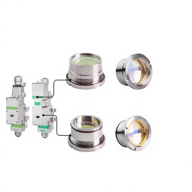 New BM111 Collimator Lens D30FL100 with F125/F150 Focus Length for Laser Head 1064nm Wavelength Fiber Laser Equipment