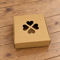 Boîtes cadeaux carrées personnalisables en gros pour cupcakes, macarons et petites pâtisseries