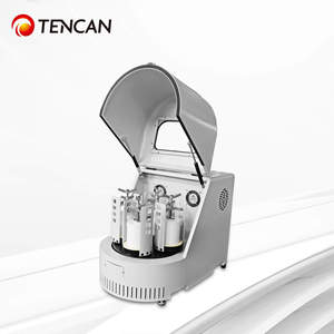 TENCAN XQM-0.4A Carbon Powder Grinding and Mixing <strong>Mini</strong> Lab Planetary <strong>Ball</strong> <strong>Mill</strong> Machine with 4 Work Stations - Product Image 5