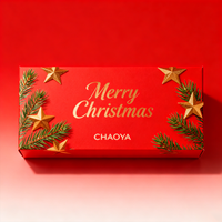 Boîte coulissante rigide personnalisée avec étui extérieur pour un branding de luxe et un emballage de Noël pour boutiques