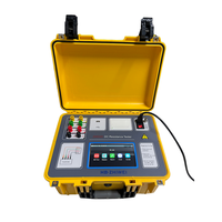 Testeur de résistance DC pour transformateur 20A, ohmmètre de résistance d'enroulement triphasé avec fonction de désaaimantissement automatique