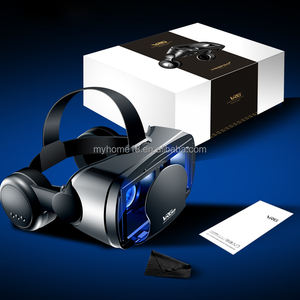 Nouveau <span class=keywords><strong>VRG</strong></span> <span class=keywords><strong>Pro</strong></span> 3D réalité virtuelle <span class=keywords><strong>VR</strong></span> lunettes pour téléphones mobiles 5-7 pouces 3d films jeux <span class=keywords><strong>VR</strong></span> casques lunettes intelligentes - Product Image 4