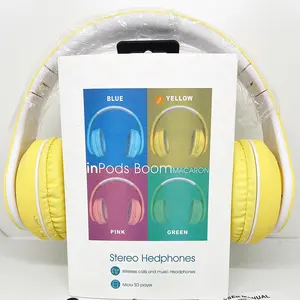 Macaron inpods fone de ouvido sem fio, fone de ouvido profissional para esportes de boa qualidade, 2021