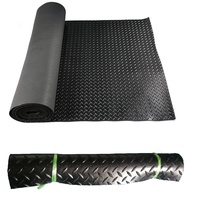 Hochleistungs-haltbare rutsch feste, rutsch feste, abriebfeste Diamant platte American Vinyl Rubber Car Bed Floor ing Mat Roll