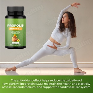 Vitahealthy OEM/ODM Capsules de Glucosamine Naturelle Ingrédient Végétalien 1000mg Extrait de <span class=keywords><strong>Propolis</strong></span> <span class=keywords><strong>Verte</strong></span> Capsules Molles de Glucosamine - Product Image 5