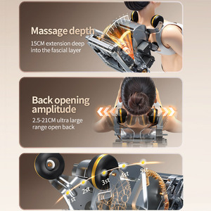 Silla de masaje de pista SL ultralarga de lujo de cuerpo completo de gravedad cero <span class=keywords><strong>Shiatsu</strong></span> cómoda silla de masaje 4d para uso doméstico de oficina 2025 - Product Image 5