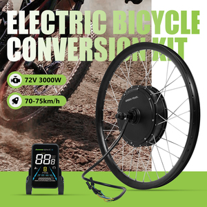 Greenpedel Nhà Máy Giá Xe Đạp Điện Kit Hiệu Suất Cao 3000W 72V Ebike Chuyển Đổi Mà Không Cần Pin - Product Image 2
