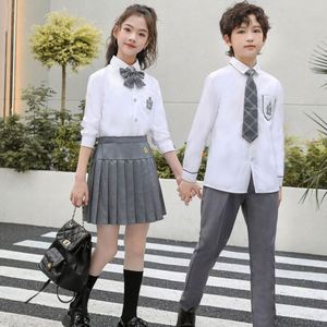 Design Primary School Student School Uniform Spring and Autumn Kindergarten Performance Costumes Men's and Women's Shirts - Product Image 6