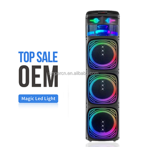 BK-1213 DR-1213 LED ánh sáng karaoke không dây bên loa Bass ngoài trời không dây âm nhạc đài phát thanh DJ Woofer loa giá thiết lập hệ thống - Product Image 3