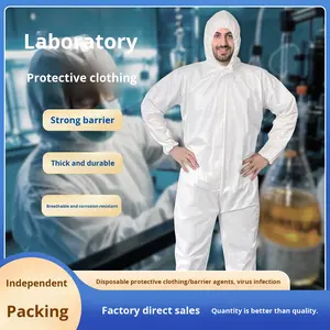 Macacões Descartáveis Respiráveis para Uso Doméstico, Impermeáveis, à Prova de Poeira e Óleo, para Pintura e Atividades ao Ar Livre - Product Image 5