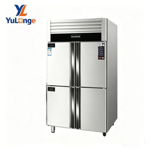 Congélateur vertical commercial YULONGE à 2 ou 4 portes en acier inoxydable, économie d'énergie, pour cuisine de <span class=keywords><strong>restaurant</strong></span> - Product Image 1