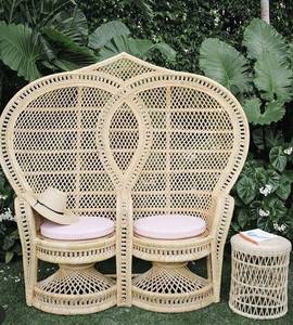 Chaises de mariage en rotin pour extérieur, ferme, jardin, <span class=keywords><strong>location</strong></span> pour cérémonies, événements de cocktail, appartements, villas, parcs, utilisation commerciale toutes saisons - Product Image 1