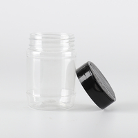 Pots d'épices au poivre de 250ml Conteneur d'épices en plastique Assaisonnement Shaker Herb BBQ Packaging