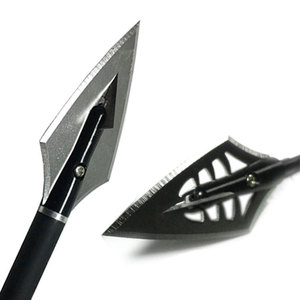 Hitop Custom 145Gr Al Archery Accessorize 150 Grain <strong>Broadhead</strong> Arrow Rage Expanded Broadheads for Hunting - Product Image 1
