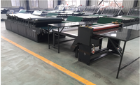 Plastifieuse manuelle de flûte de grand format Dongguang boîtes en carton ondulé emballage machine à plastifier manuelle de flûte de carton