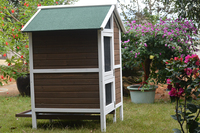 Volière Extérieure Imperméable en Bois pour Pigeons, Maison d'Élevage de Pigeons