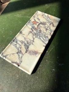 Placa de servicio de mármol Natural, bandejas de servicio de lujo, decoración de Vanity, bandeja de piedra para joyería, Viola, Bulgaris, nórdico, OEM - Product Image 4