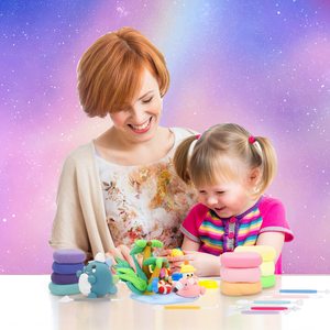 Plastilina No Tóxica para Niños, 24, 36, 48 Colores, Arcilla Polimérica de Secado al Aire, Súper Ligera, Educativa, para Jugar - Product Image 6