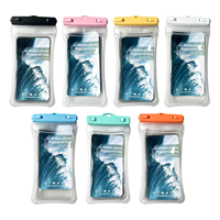 Sac étanche universel 7 couleurs pour téléphone, idéal plage, SUP, kayak, pochette sèche sous-marine durable avec cordon, fabrication OEM personnalisée