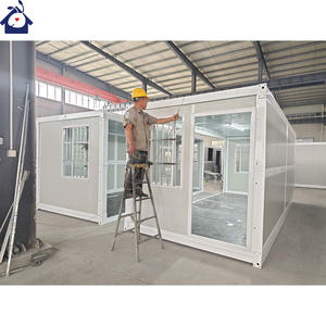 Estructuras de acero de 20 pies, casas modulares prefabricadas plegables, casa contenedor plegable apilable - Product Image 6