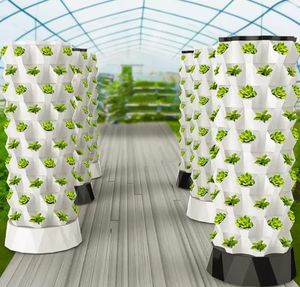 Système de culture hydroponique vertical à 11 niveaux pour serre, tour de culture aquatique écologique - Product Image 2